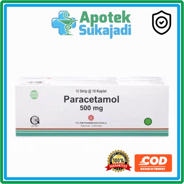 Jual Paracetamol 500 mg generik strip isi 10 ( mengobati pusing & demam ) Shopee Indonesia