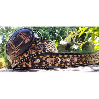 Jual Sabuk Gesper Ikat Pinggang Pria Kulit Asli Ukir Custom size normal ...