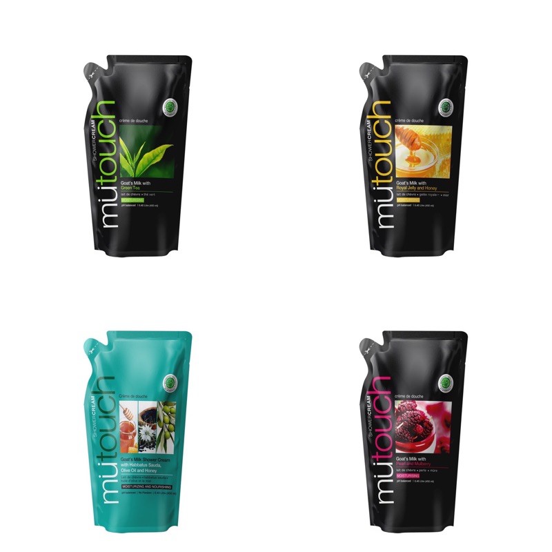 Jual MUTOUCH Goat's Milk Shower Cream 450ML / Sabun Mandi MUTOUCH ...