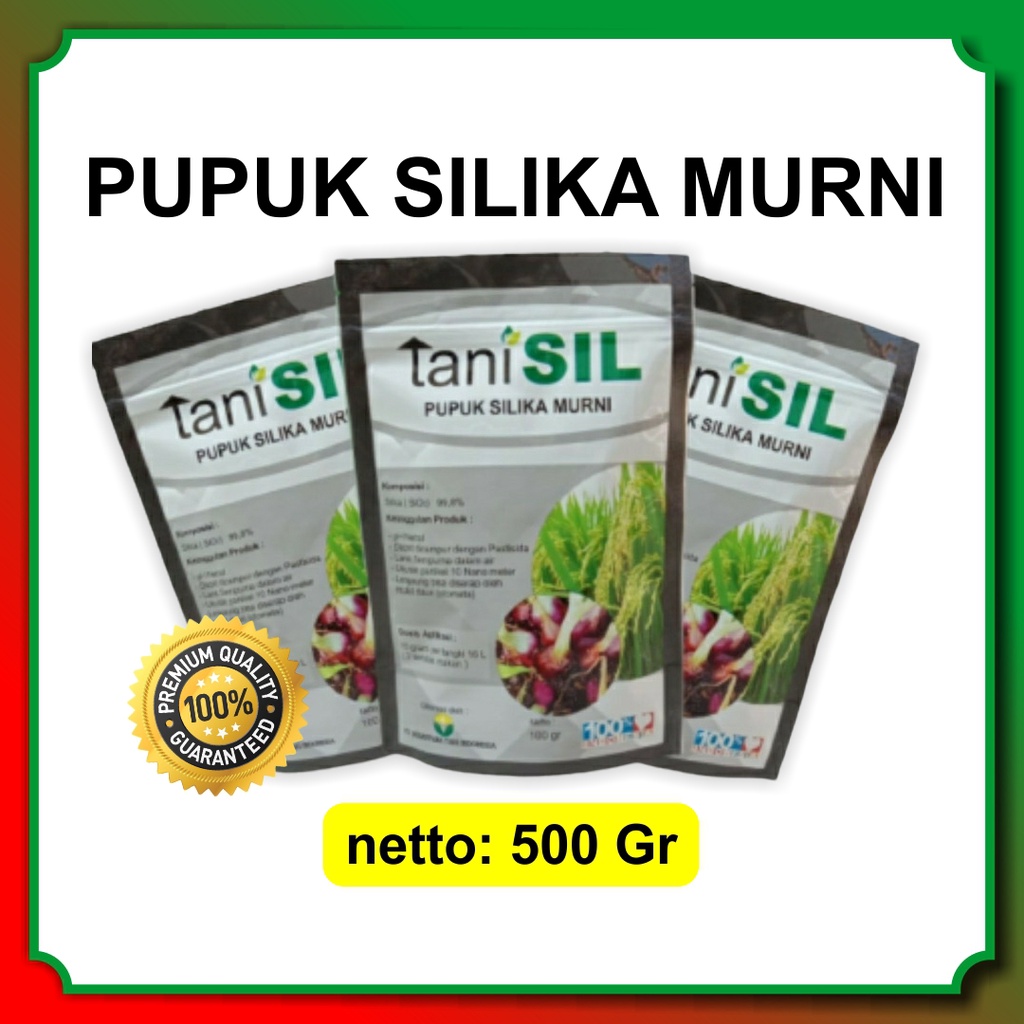 Jual TANI SIL - TANISIL 500 Gram - Pupuk Silika / Pupuk Silika Murni ...