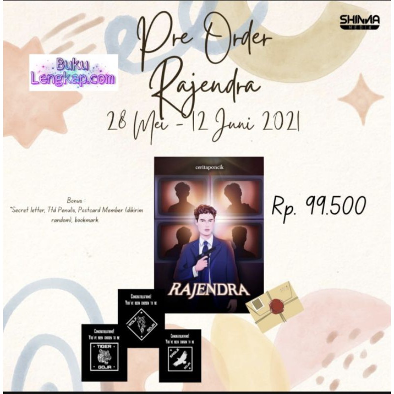 Jual buku novel Rajendra - ceritaponcik original | Shopee Indonesia