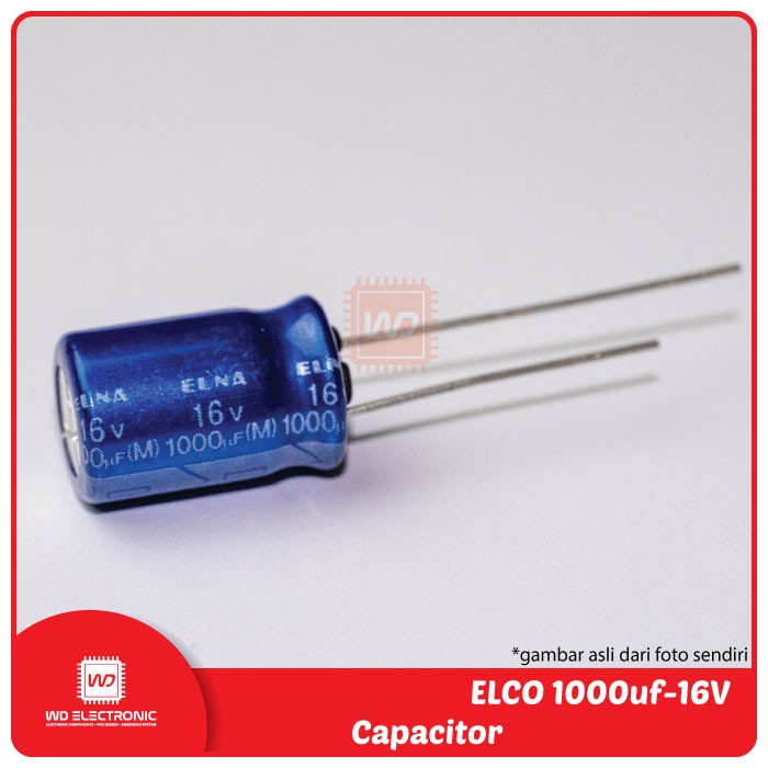 Jual Capacitor Electrolytic Elco Uf V Kapasitor Elco Uf Volt Shopee Indonesia