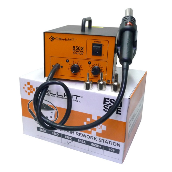 Jual BLOWER ANALOG CELLKIT 850A , HOT AIR REWORK STATION DIGITAL ...