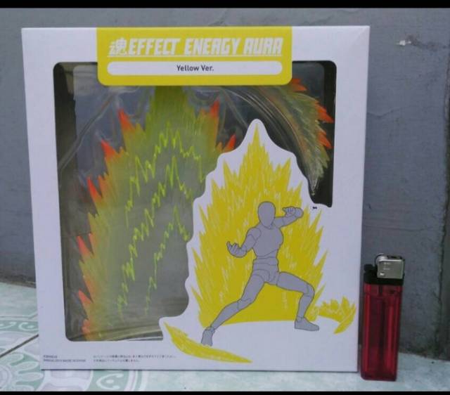 Jual SHF Figuarts Effect Energy Aura Yellow Version for 1/12 Figure ...