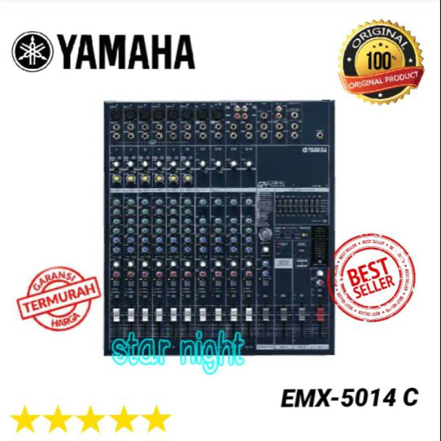 Jual Power mixer Yamaha EMX 5014c ( 14 channel ) Shopee Indonesia