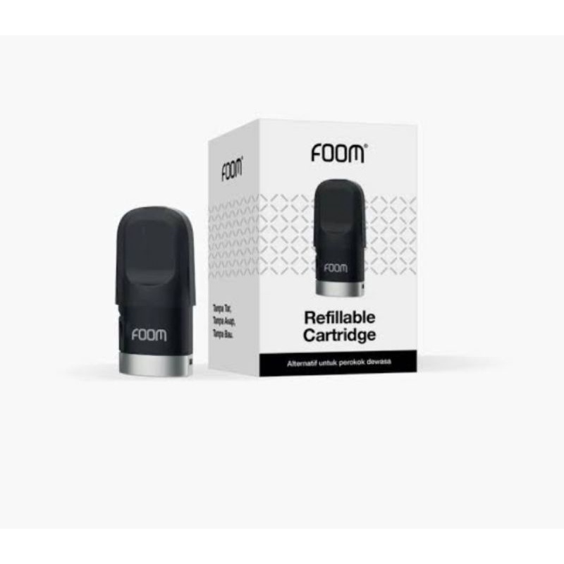 Jual REFILABLE CARTRIDGE FOOM X POD BY FOOM LAB AUTHENTIC ISI 3 PCS ...