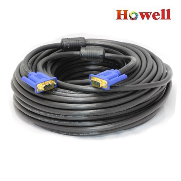 Jual Kabel Vga 15 Meter Howell Kabel Vga 15 Meter Shopee Indonesia