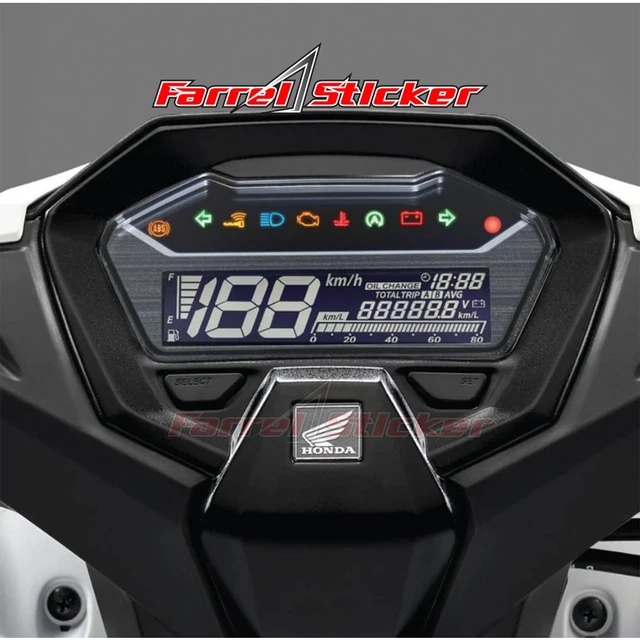 Stiker Pelindung Spido Sticker Spidometer Vario 160 - Stiker, Logo, & Emblem