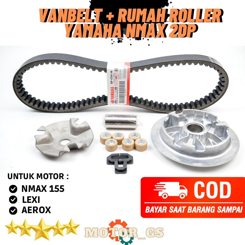 Jual Paket Vanbelt Van Belt Nmax Rumah Roller Set Yamaha Nmax Dp Assy Shopee Indonesia