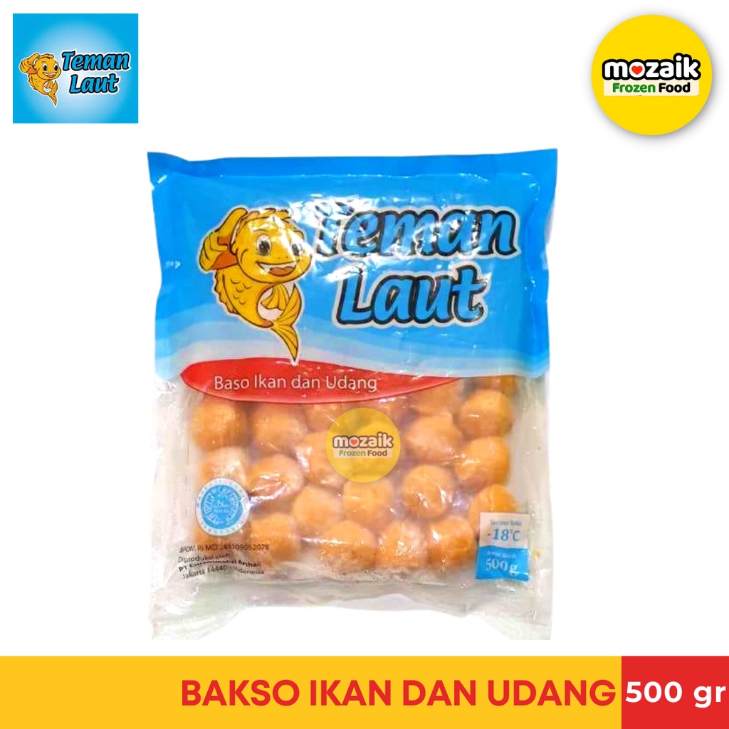 Jual Bakso Udang Cedea Teman Laut 500 Gr Suki Dimsum Mozaik Frozen Mart