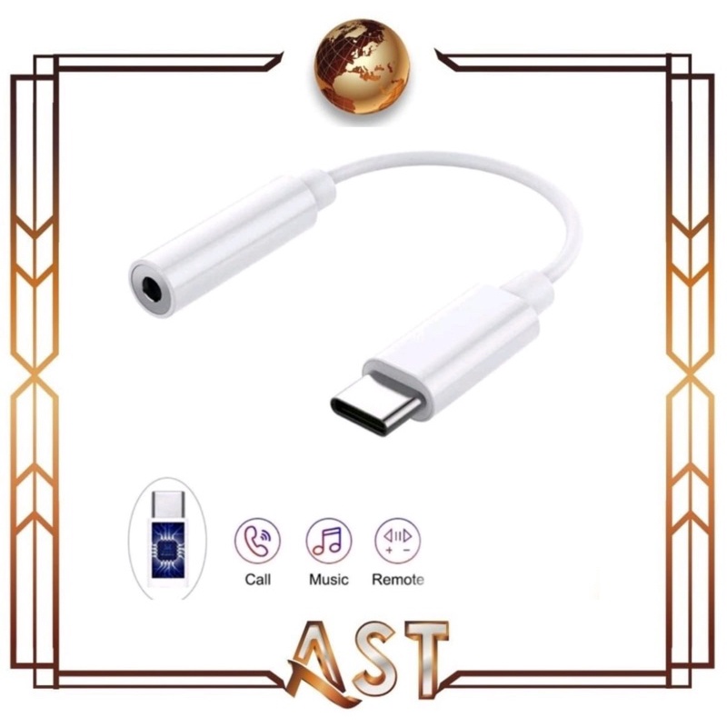 Jual Sambungan Jack Type C audio Hp Headset Konverter Kabel jack To