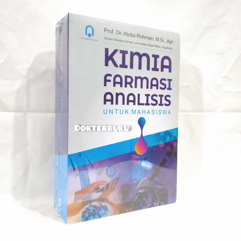 Jual ORIGINAL BUKU KIMIA FARMASI ANALISIS TERBARU UNTUK MAHASISWA ...