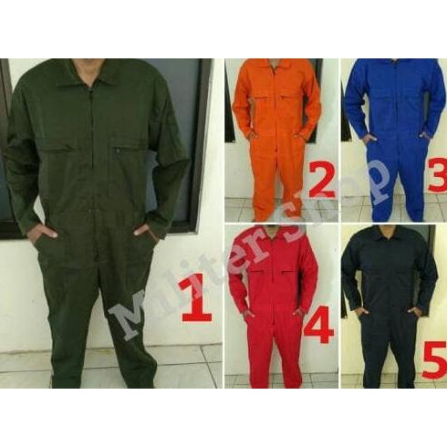 Jual Wearpack Overall Katelpak Seragam Mekanik Baju Kerja