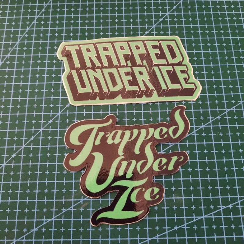 Jual Sticker Band TRAPPED UNDER ICE (BOOTLEG) | Shopee Indonesia
