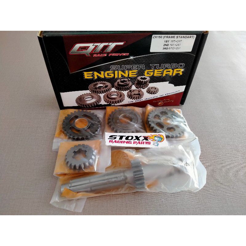 Jual GIGI RASIO DRAG NINJA 2 TAK QTT FRAME STANDAR | Shopee Indonesia