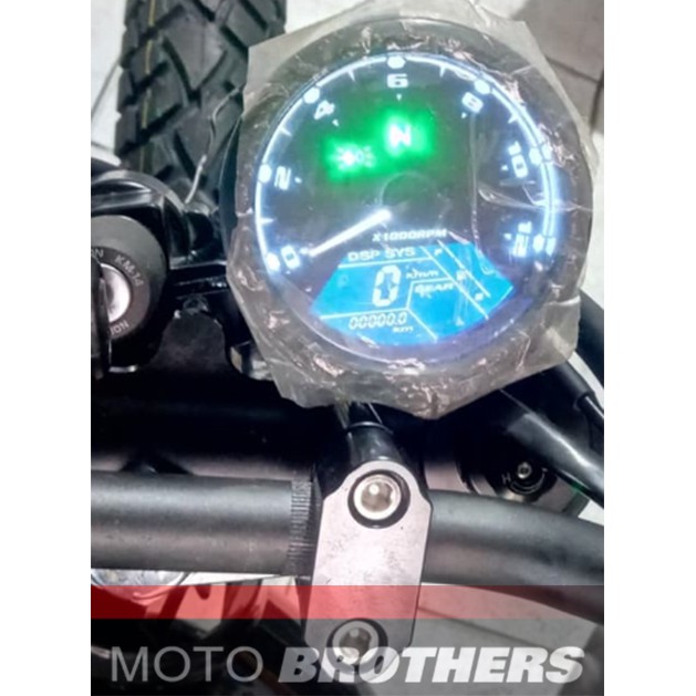 Jual PAKET SPEEDOMETER / SPEEDO METER / SPIDO DIGITAL BULAT UNIVERSAL ...