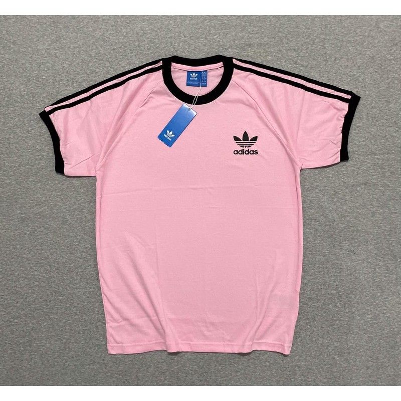 KAOS ADIDAS RETRO CALIFORNIA WARNA PINK
