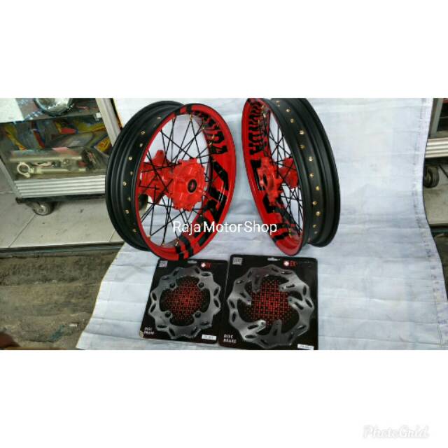 Jual Velg Sprint Xd Costum Supermoto Set Honda Crf L Ring X Tapak Lebar Shopee