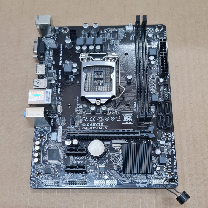 Jual Mainboard Gigabyte GA H110M H Soket 1151 Shopee Indonesia