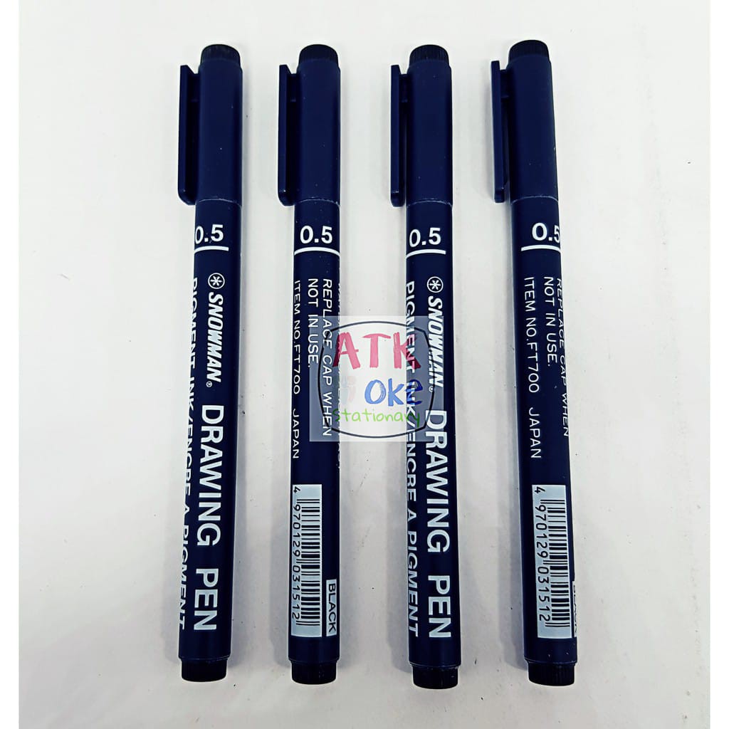 Jual Snowman Drawing Pen 0.5 1Pcs Shopee Indonesia