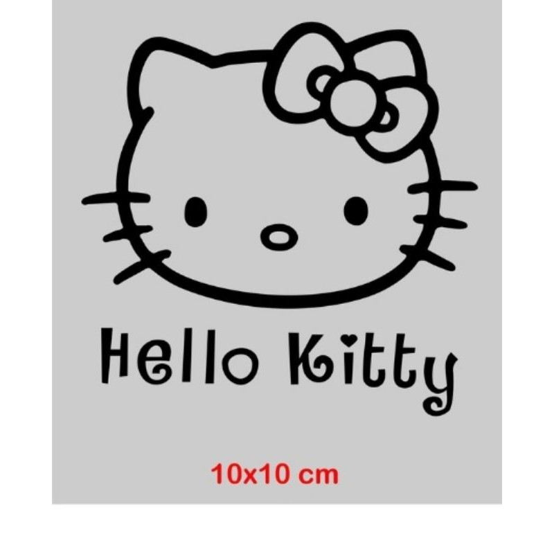 Jual Sticker Mobil, Sticker Motor, Helm, Kaca dll Hello Kitty warna ...