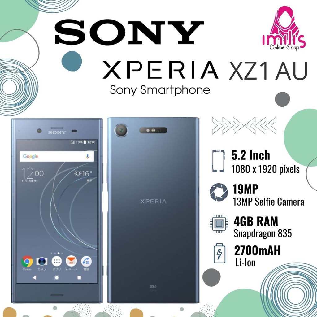 sony xz1 spek