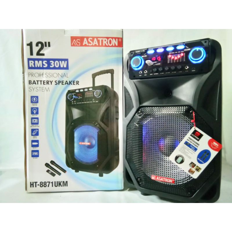 Jual Speaker aktif Bluetooth Portable Asatron HT8871 Asatron 8871