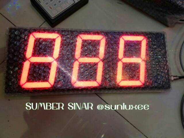 Jual Digital angka petunjuk 3 digit 7 segmen display | Shopee Indonesia