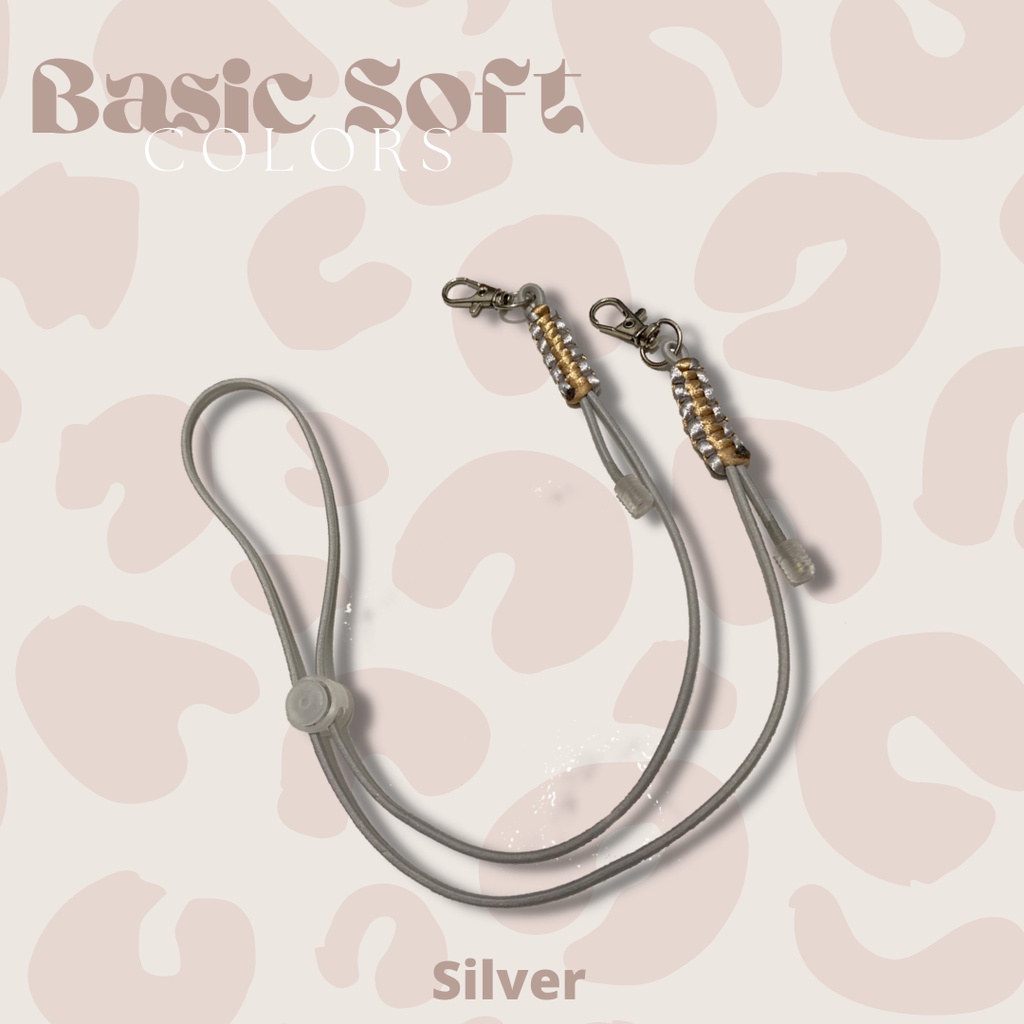Jual Strap Masker Bora.id Basic Soft Colors| Strap Masker Hijab | Strap ...
