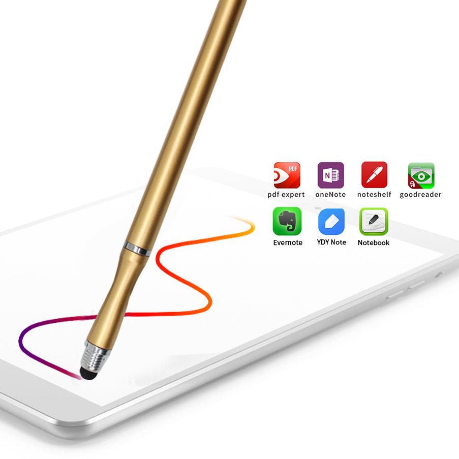 Jual New! 2 in 1 Capacitive Touchscreen stylus pen drawing Universal