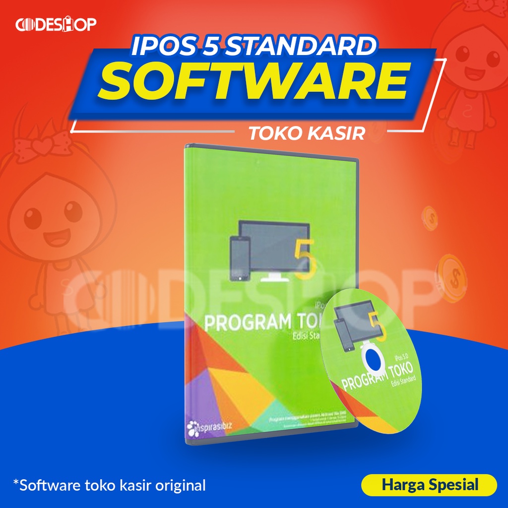 Jual Software Program Toko Kasir Minimarket Pos System Ipos 5 Standard