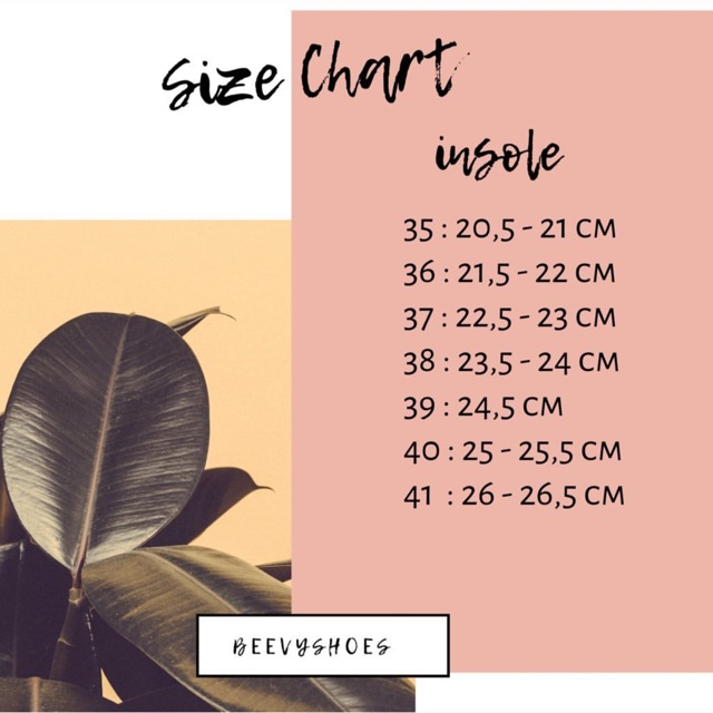 Jual size chart | Shopee Indonesia
