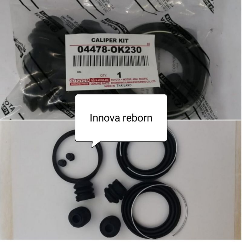 Jual caliper kaliper kit rem cakram Inova Innova reborn Shopee Indonesia