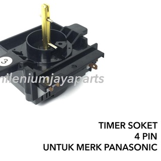 Jual ☞ Timer Soket Mesin Cuci PANASONIC 4 Pin - Timer Wash Socket 4 ...