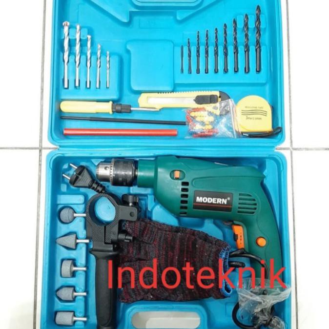 Jual Mesin Bor Set Koper Modern M2130B 13mm | Shopee Indonesia