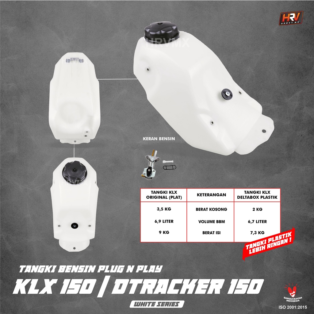 Jual Tangki Bensin Trail HRV KXF 250 2019 Delta KLX 150 BIGFOOT ...