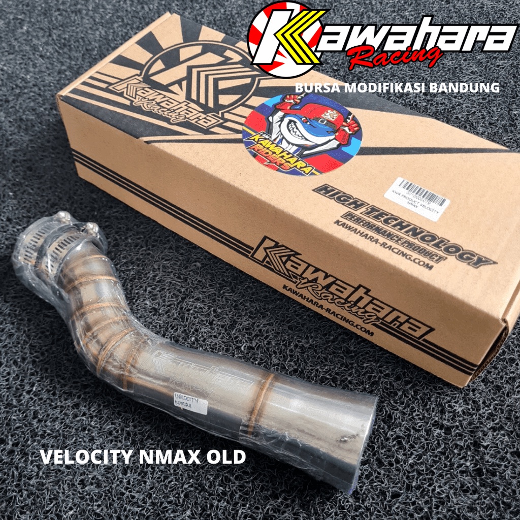Jual Intake Velocity Kawahara Nmax OLD for throttle body bahan galvanis ...