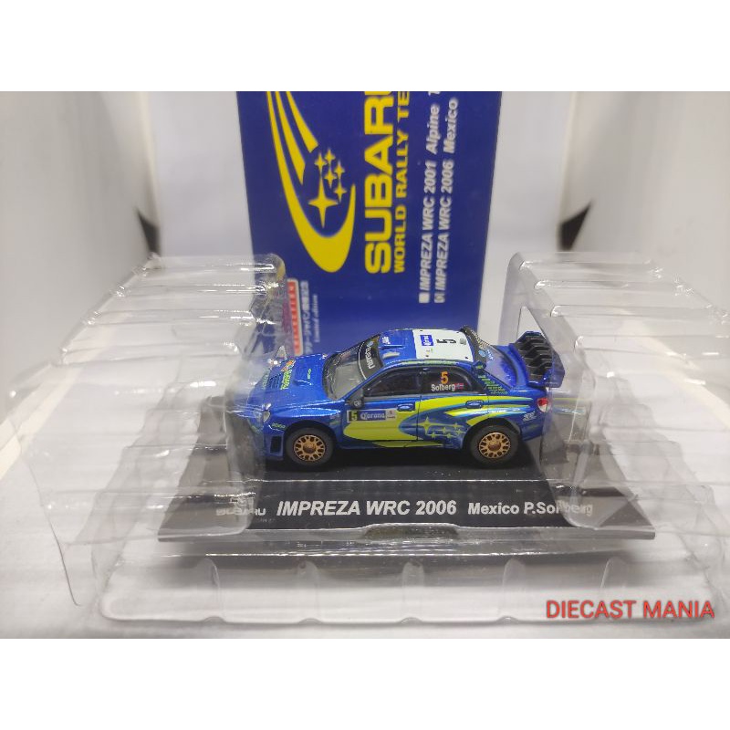 Jual cms limited edition subaru impreza wrc 2006 mexico p.solberg ...