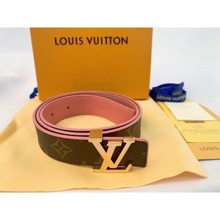 Jual sabuk Lv Louis Vuitton damier graphite belt mirror quality 1:1 SCC397  - Kota Denpasar - Kalistadevianasiti