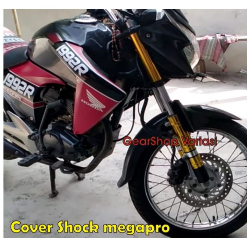 Jual Cover Shock Depan Megapro Primus Megapro Old New Model Atas Bawah Shopee Indonesia