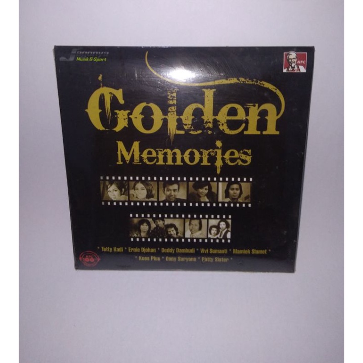 Jual CD KFC original Golden Memories Koes Plus, Tetty Kadi, Patty ...