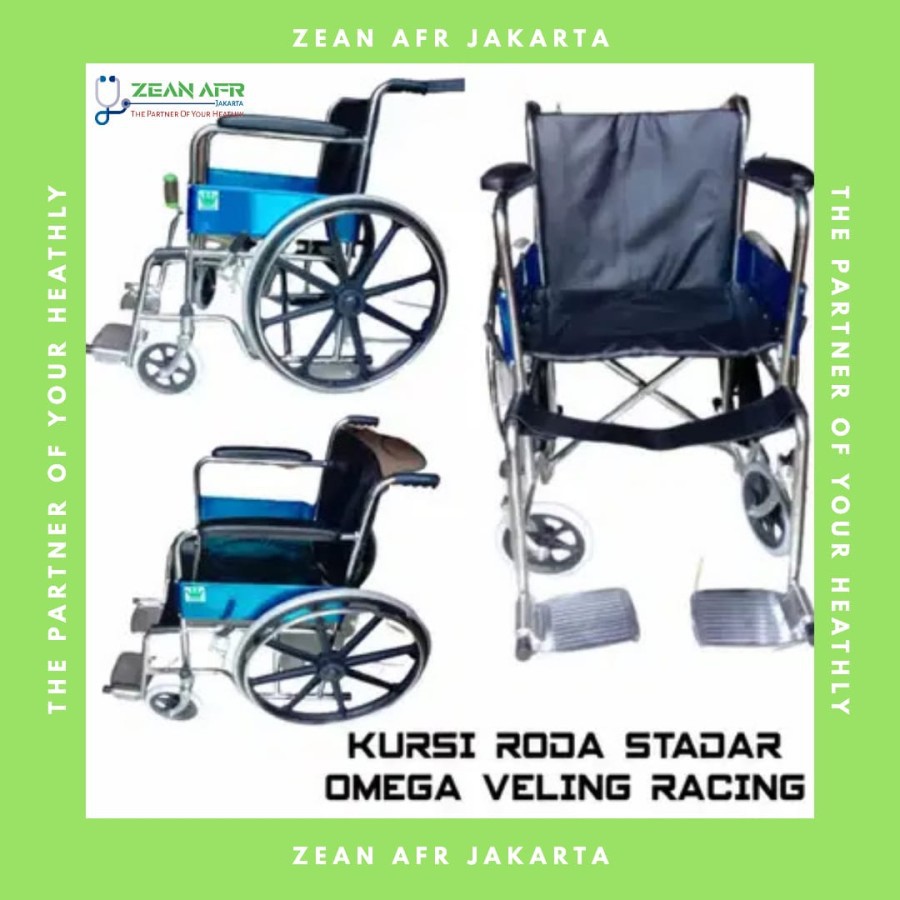 Jual Kursi Roda Standar Racing Omega | Shopee Indonesia