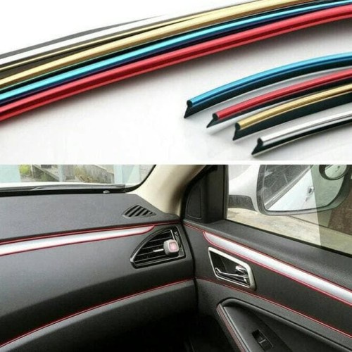 Jual Strip mobil hiasan Panel Dashboard Interior Mobil List Lis Door ...