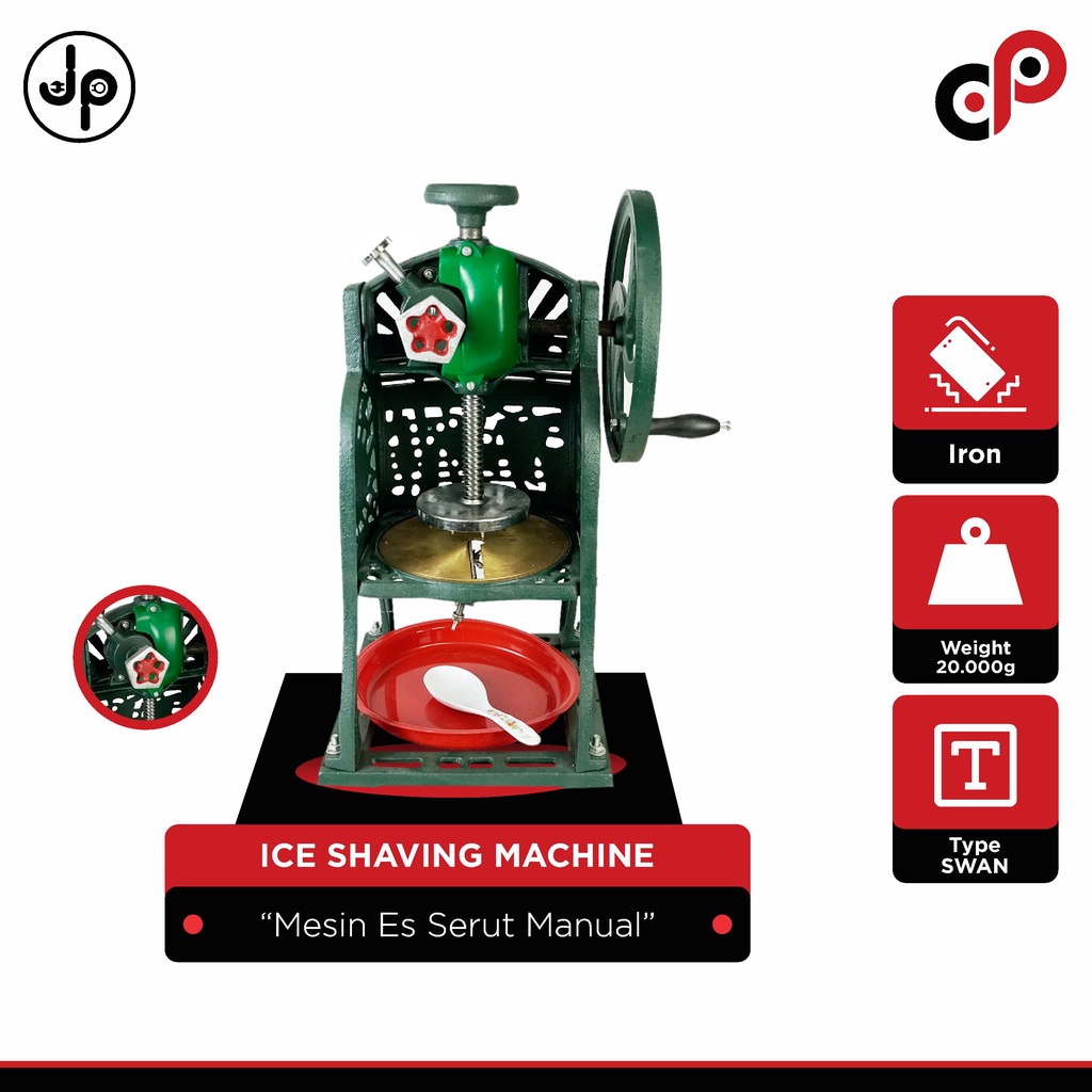 Jual Mesin Es Serut Manual Ice Shaving Machine Shopee Indonesia