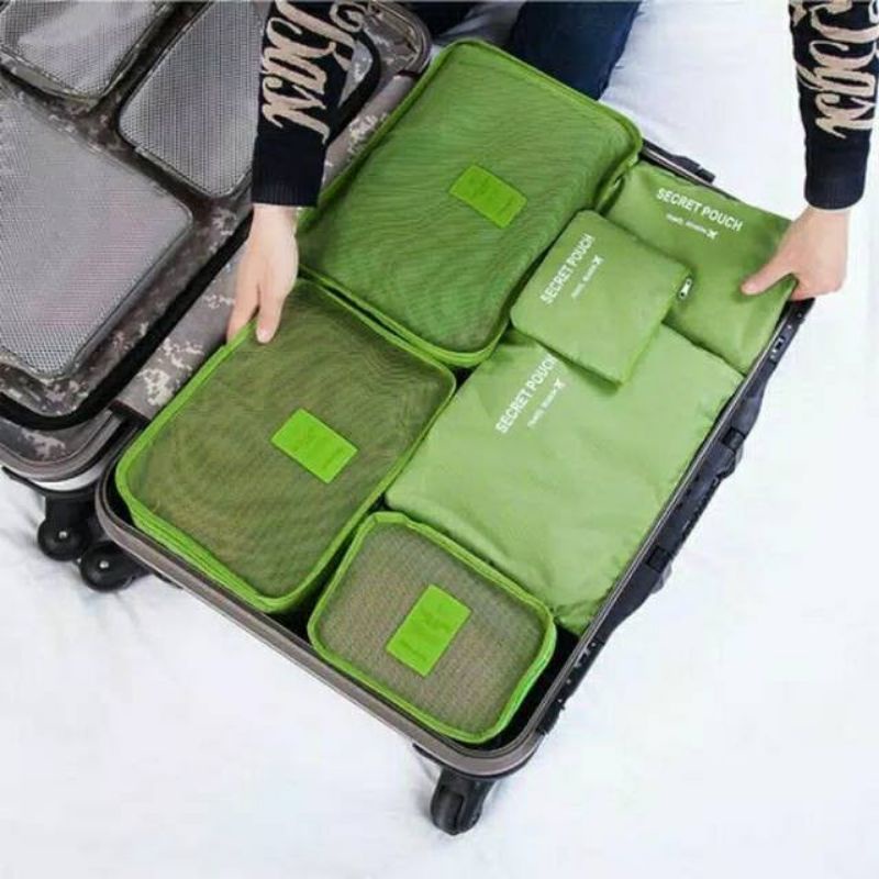 Jual Travel Bag Organizer 6in1 Tas Travel Universal Storage Bag