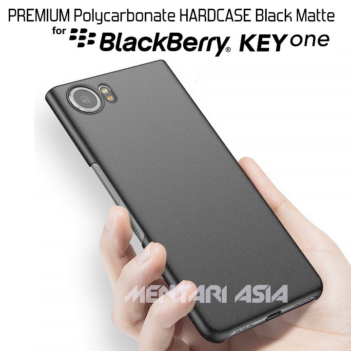 Jual Hardcase Blackberry Keyone Premium Polycarbonate Black Shopee