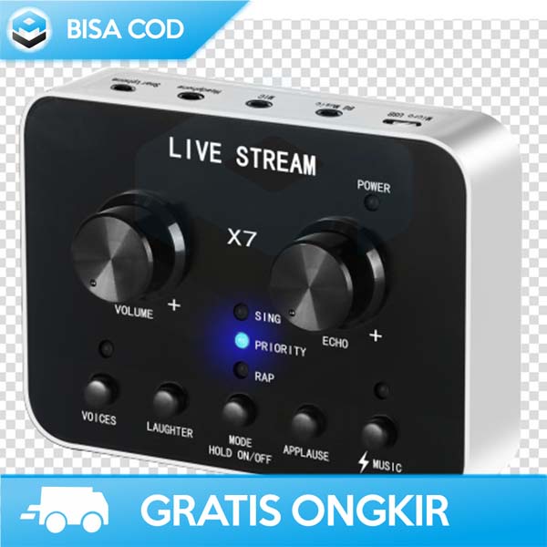 Jual MIXER AUDIO MINI EXTERNAL USB SOUNDCARD MUSIK LIVE BROADCAST