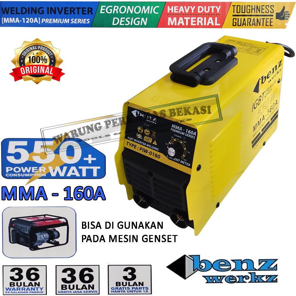 Jual Benz Mma A Igbt Premium Series Mesin Trafo Las Welding Inverter