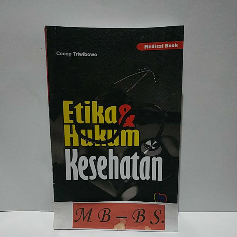 Jual Etika And Hukum Kesehatan Cecep Triwibowo Shopee Indonesia