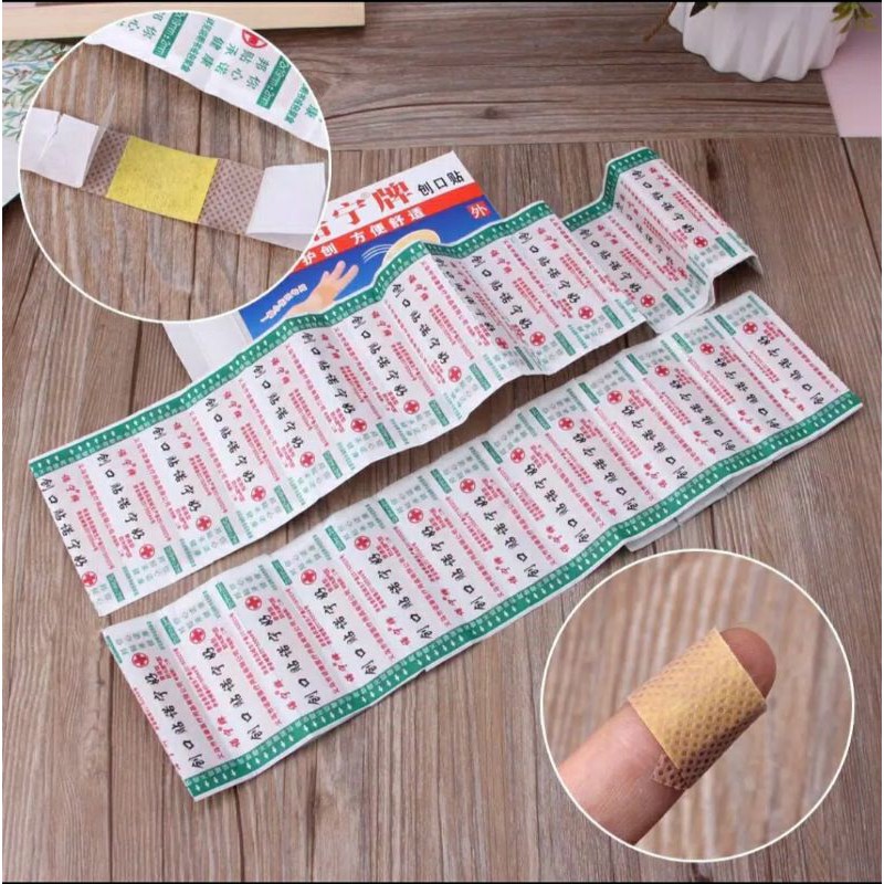 Jual Plester luka plester jari stiker luka waterproof isi 50 pcs